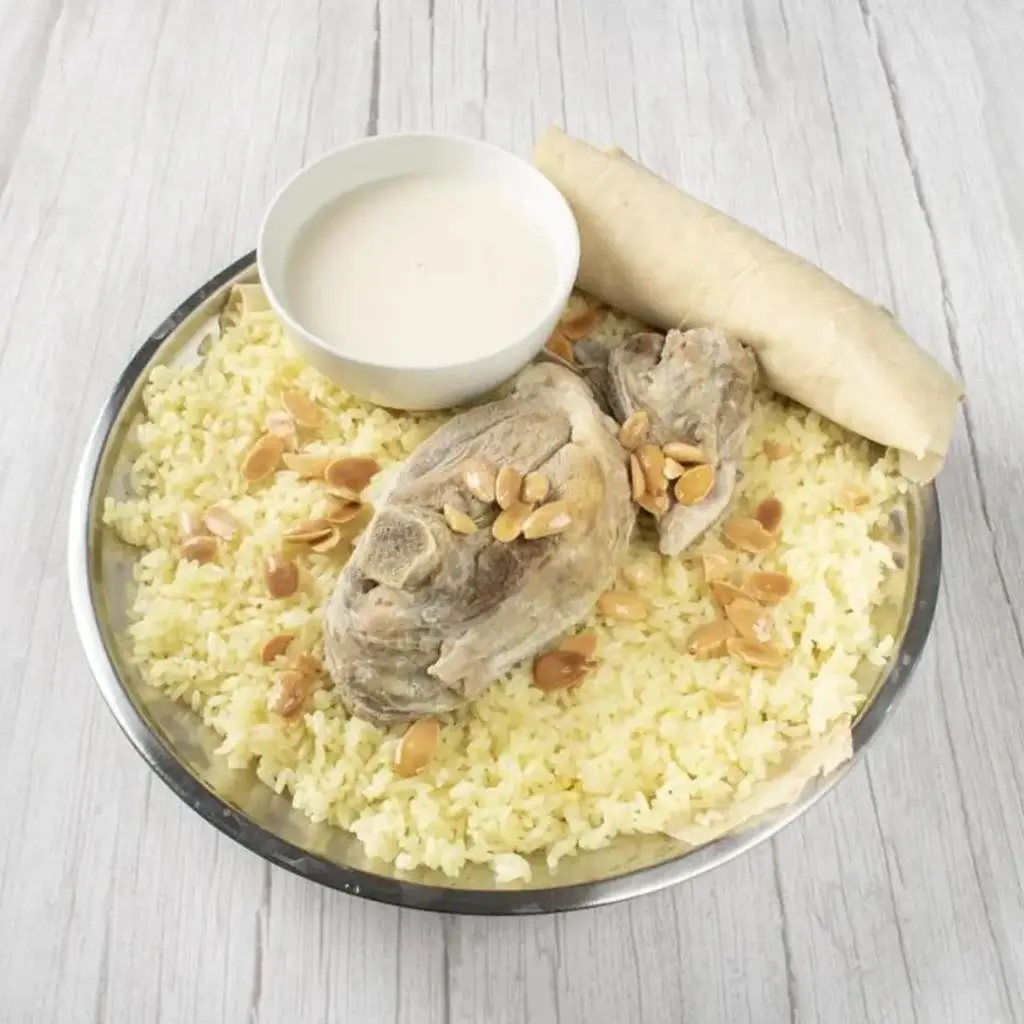 منسف أردني دجاج